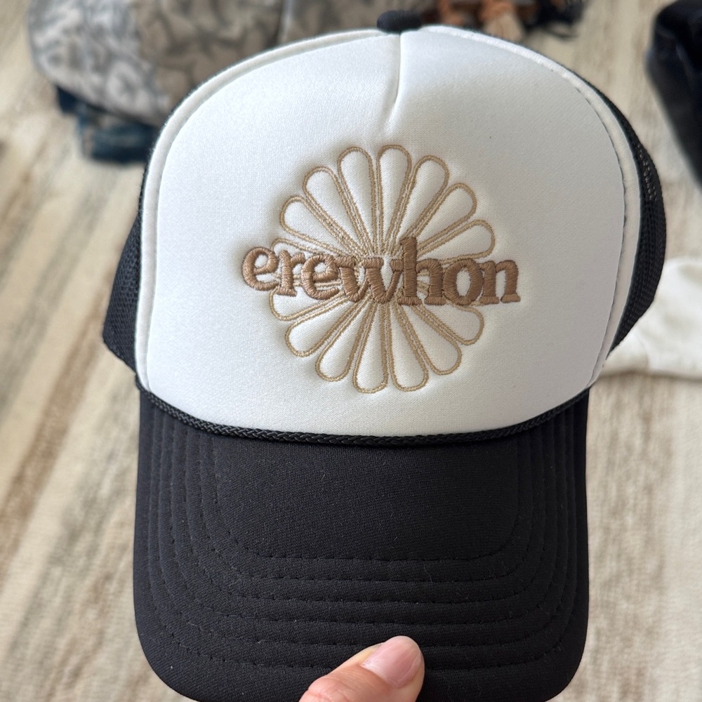 Erewhon Black and White Cap